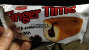 Finger Time, a Turkish bus snack.