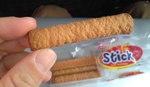 Stick, a Turkish bus snack.