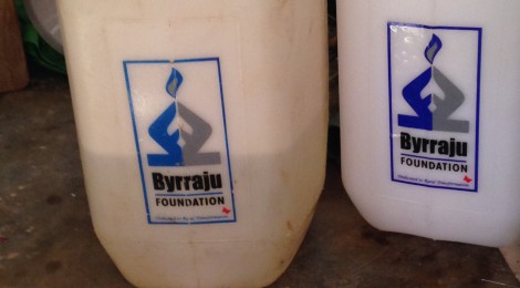Byrraju Foundation Water Containers