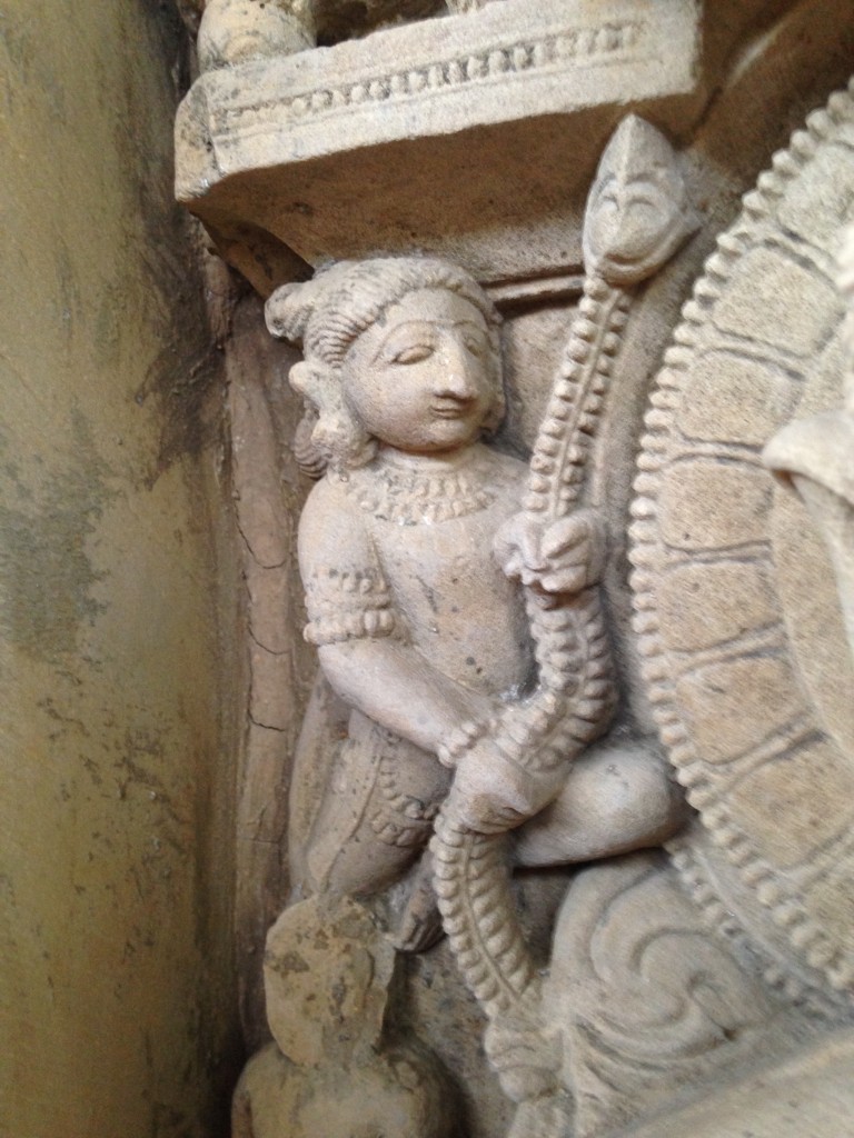Supporting Figure in Jain Carving from Khajurhao