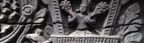A Wooden Carving of Celestial Vehicle in Patan Durbar Square