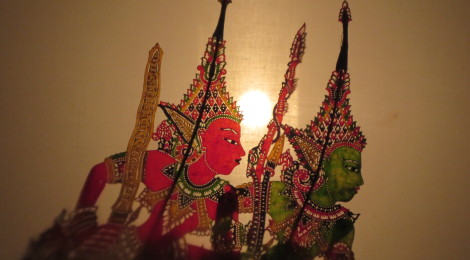 Heroes of the Ramayana Shadow Puppets in Kota Bharu
