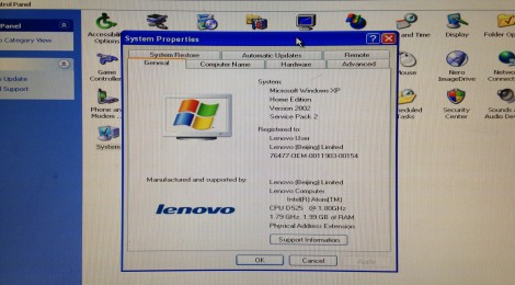 Windows XP System Information, Khajuraho